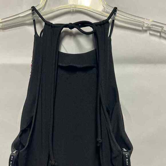 Zum Zum by Niki Livas Beaded High Neck Maxi Dress Womens XS Wedding Guest Formal - Picture 10 of 12